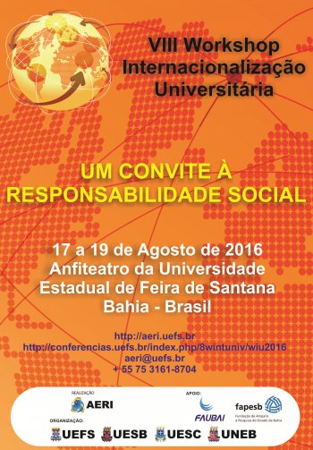 VIII Workshop Internacionalização Universitária