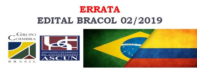 ERRATA Edital 02/2019 BRACOL