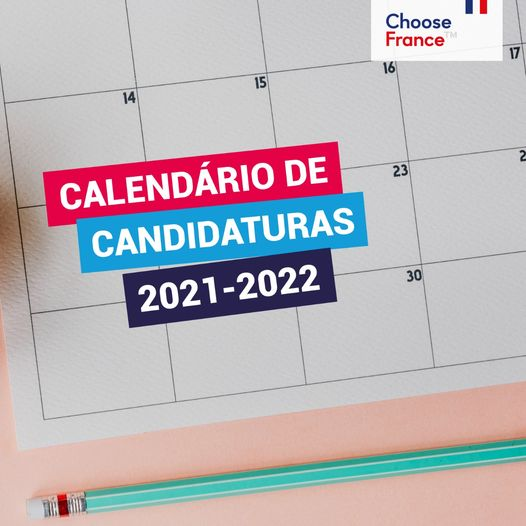 Publicado Calendário de Candidaturas para Graduação e Pós-graduação na França