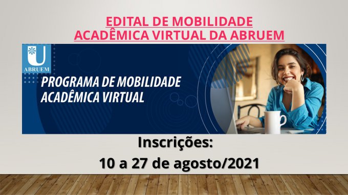 Programa de Mobilidade Acadêmica Virtual da Abruem