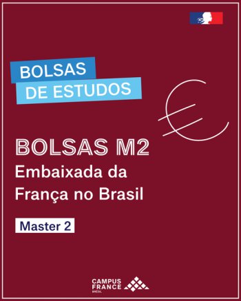 BOLSAS DE ESTUDOS MASTER 2 (França)