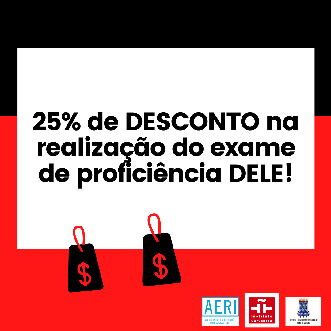 Benefícios Exclusivos do Instituto Cervantes para a Comunidade Acadêmica UEFS - AGOSTO/2025